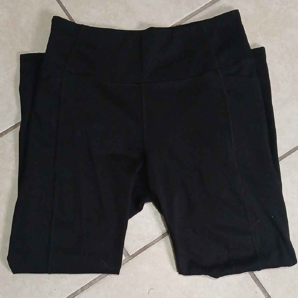 VS Womens Size 10 Black Active Performance Leggings